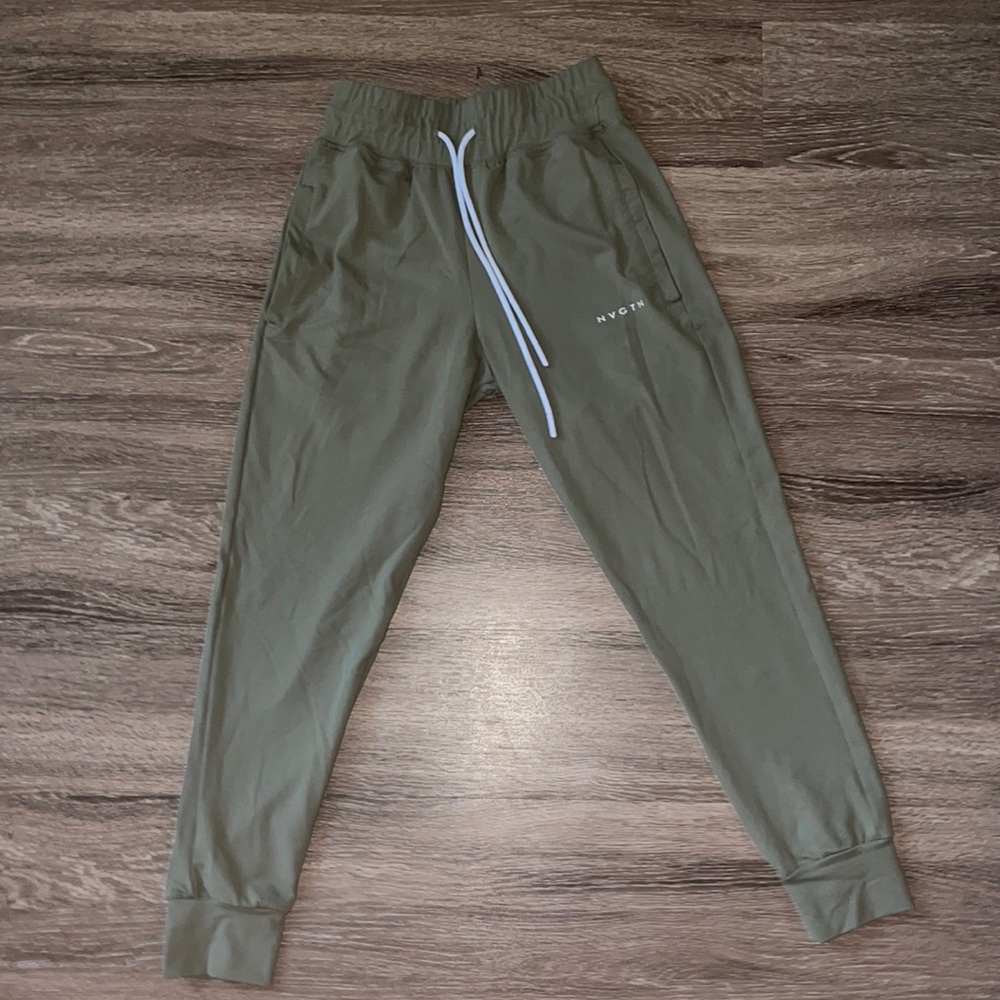NVGTN Olive green joggers